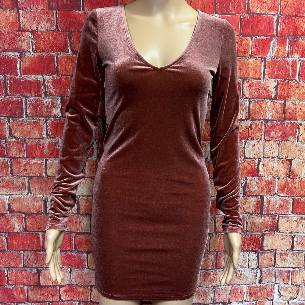 Forever 21 Velvet‎ Bodycon Mini Dress